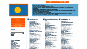 What Classifiedspalau.com website looked like in 2017 (6 years ago)