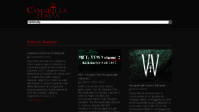 What Camarillaitalia.it website looked like in 2017 (6 years ago)