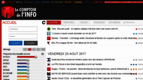What Comptoir-info.com website looked like in 2017 (6 years ago)