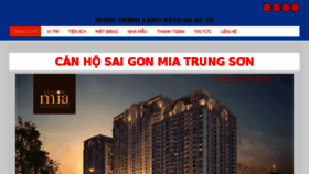What Canho-saigonmia.net website looked like in 2017 (6 years ago)