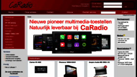 What Caradio.nl website looked like in 2017 (6 years ago)