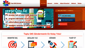 What Ciceksms.com website looked like in 2017 (6 years ago)