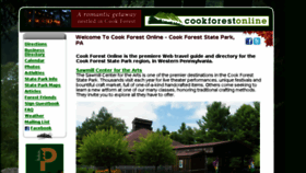 What Cookforest.com website looked like in 2017 (6 years ago)