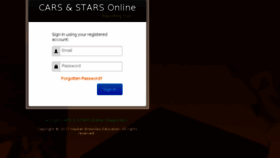 What Carsandstars.com.au website looked like in 2017 (6 years ago)