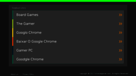 What Chromegamer.com website looked like in 2017 (6 years ago)