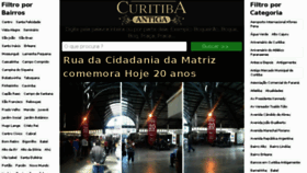 What Curitibaantiga.com website looked like in 2017 (6 years ago)