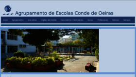 What Condeoeiras.edu.pt website looked like in 2017 (6 years ago)