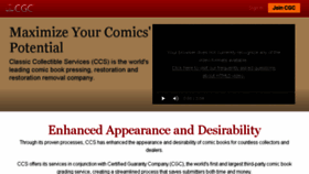 What Ccspaper.com website looked like in 2017 (6 years ago)