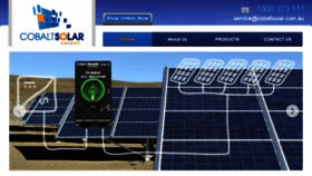 What Cobaltsolar.com.au website looked like in 2017 (6 years ago)