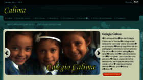 What Colegiocalima.edu.co website looked like in 2017 (6 years ago)