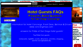 What Conciergefaqs.com website looked like in 2017 (6 years ago)