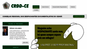 What Crddce.com.br website looked like in 2017 (6 years ago)