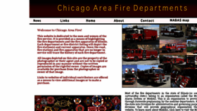 What Chicagoareafire.com website looked like in 2017 (6 years ago)