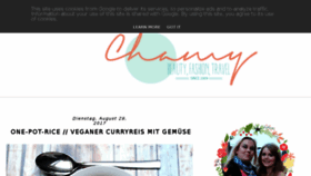 What Chamy.at website looked like in 2017 (6 years ago)