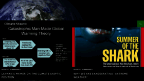 What Climate-skeptic.com website looked like in 2017 (6 years ago)
