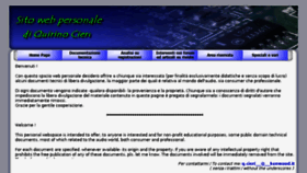 What Cieri.net website looked like in 2017 (9 years ago)