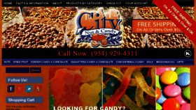 What Citynutandcandyonline.com website looked like in 2017 (6 years ago)