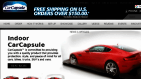 What Carcapsule.com website looked like in 2017 (6 years ago)