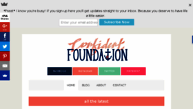 What Confidentfoundation.com website looked like in 2017 (6 years ago)