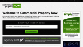 What Commercialpropertyonline.co.uk website looked like in 2017 (6 years ago)