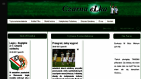What Czarna-elka.pl website looked like in 2017 (6 years ago)