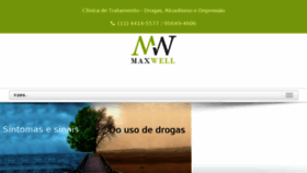 What Clinicamaxwell.com.br website looked like in 2017 (6 years ago)
