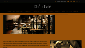What Choncafe.com website looked like in 2017 (6 years ago)