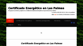 What Certificadoenergeticoenlaspalmas.com website looked like in 2017 (6 years ago)