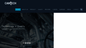 What Camtechvalve.com website looked like in 2017 (6 years ago)