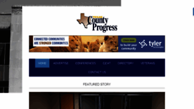 What Countyprogress.com website looked like in 2017 (6 years ago)