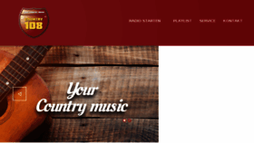 What Country108.com website looked like in 2017 (6 years ago)