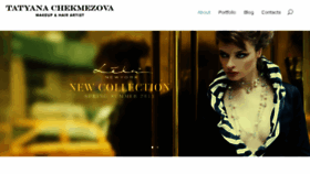 What Chekmezova.com website looked like in 2017 (6 years ago)