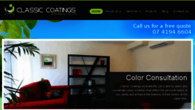 What Classiccoatings.com.au website looked like in 2017 (6 years ago)