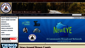 What Co.brown.wi.us website looked like in 2017 (6 years ago)