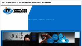 What Computerservices.co.nz website looked like in 2017 (6 years ago)