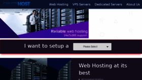 What Cruzehost.com website looked like in 2017 (6 years ago)