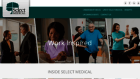 What Careers.selectmedical.com website looked like in 2017 (6 years ago)