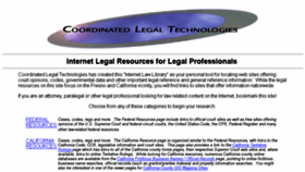What Coordinatedlegal.com website looked like in 2017 (6 years ago)