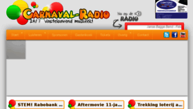 What Carnaval-radio.nl website looked like in 2017 (6 years ago)