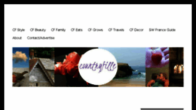 What Countryfille.com website looked like in 2017 (6 years ago)