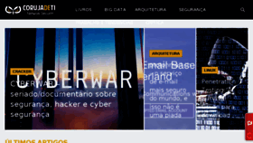 What Corujadeti.com.br website looked like in 2017 (6 years ago)