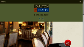 What Carltonreview.com website looked like in 2017 (6 years ago)