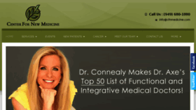 What Cfnmedicine.com website looked like in 2017 (6 years ago)