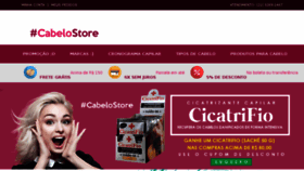 What Cabelostore.com.br website looked like in 2017 (6 years ago)