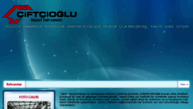 What Ciftcioglumetal.com website looked like in 2017 (6 years ago)