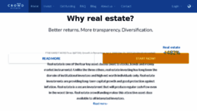 What Crowdestate.eu website looked like in 2017 (6 years ago)