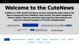 What Cutephp.com website looked like in 2017 (6 years ago)