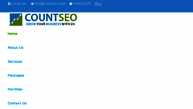 What Countseo.com website looked like in 2017 (6 years ago)
