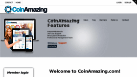 What Coinamazing.com website looked like in 2017 (6 years ago)
