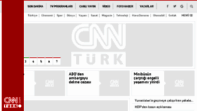 What Cnnturk.com.tr website looked like in 2017 (6 years ago)